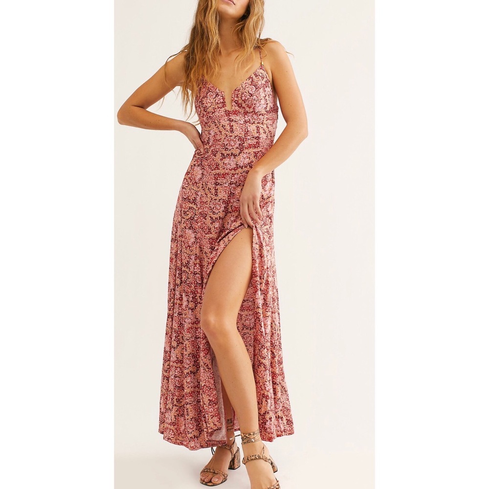 Free People Strappy Miorca Maxi Dress